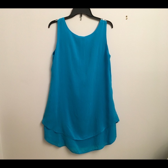 Click Color Me Cotton dress M/double layer/excellent condition/soft & flowey - Picture 5 of 8